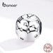 12 Constellation Zodiac Round Metal Beads For Women Bracelet