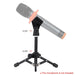 Ms-12 Mini Foldable Desktop Tabletop Tripod Microphone Mic