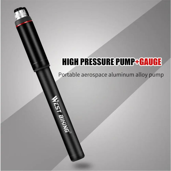 120psi Portable Aluminum Alloy Bike Pump