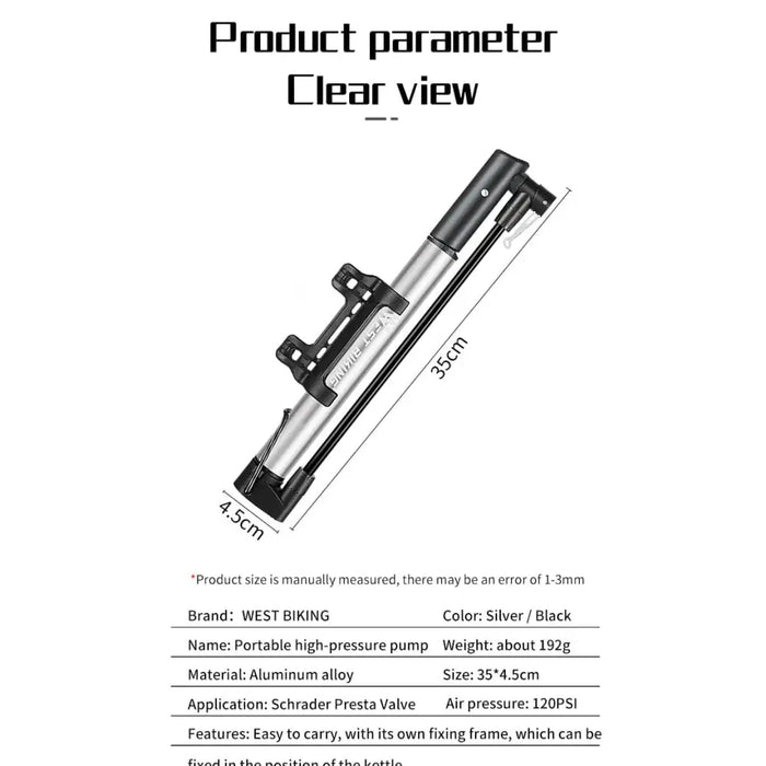 120psi Portable Inflator Air Pump