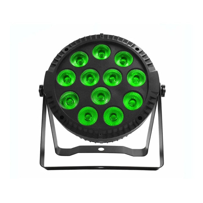 12*10W RGBW 4IN1 LED DMX Par Lights DJ Disco Party Stage Lighting Effect Theater Holiday Xmas Dance Wedding Wall Wash Lamp