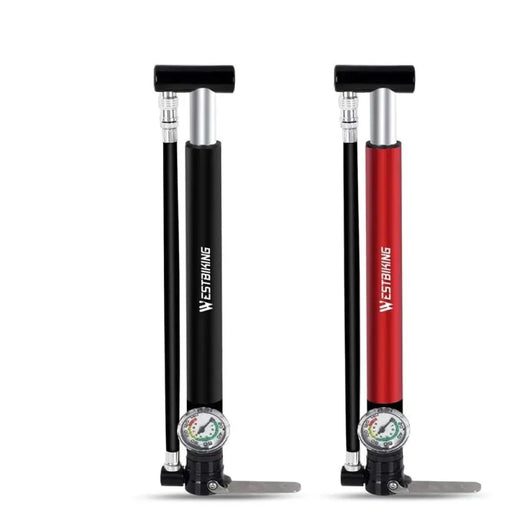 130psi Bike Pump With Pressure Guage