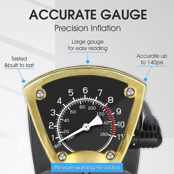 140psi High Pressure Pump With Accurate Guage