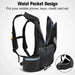 15l Breathable & Reflective Bicycle Backpack With Rain Cover