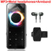 Mp4 8gb 16gb 32gb Music Player With Bluetooth Touch Key Fm