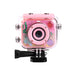 Vibe Geeks 180° Rotation 1080p Hd Kids Action Camera-usb