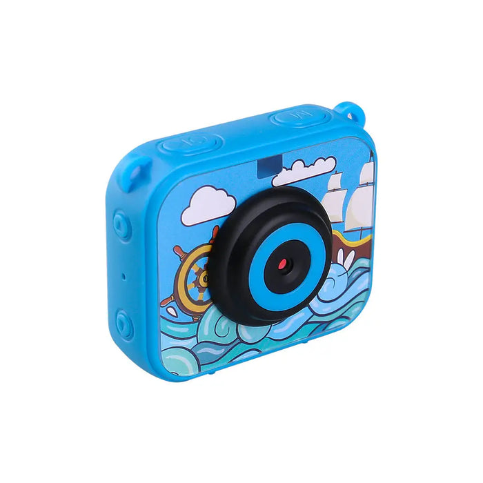 Vibe Geeks 180° Rotation 1080p Hd Kids Action Camera-usb