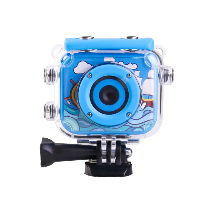 Vibe Geeks 180° Rotation 1080p Hd Kids Action Camera-usb