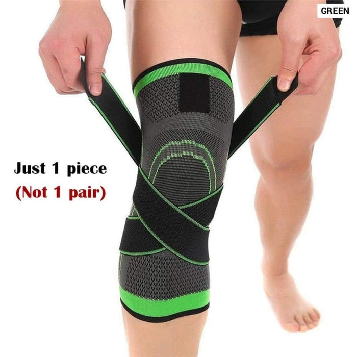 1Pc Elastic Knee Support Compression Sleeves For Running Cycling Joint Pain