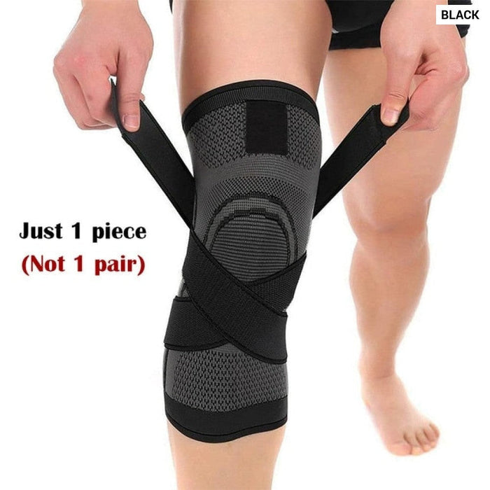 1Pc Elastic Knee Support Compression Sleeves For Running Cycling Joint Pain