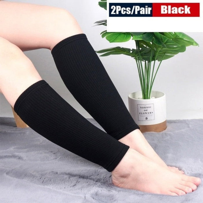 1Pair Autumn Winter Calf Knitted Thickened Warm Socks for Men Women