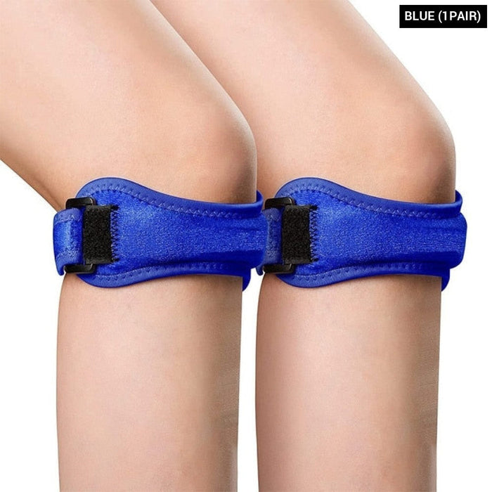 1Pair Patella Knee Strap For Men Women Squats Runner Jumper Hiking