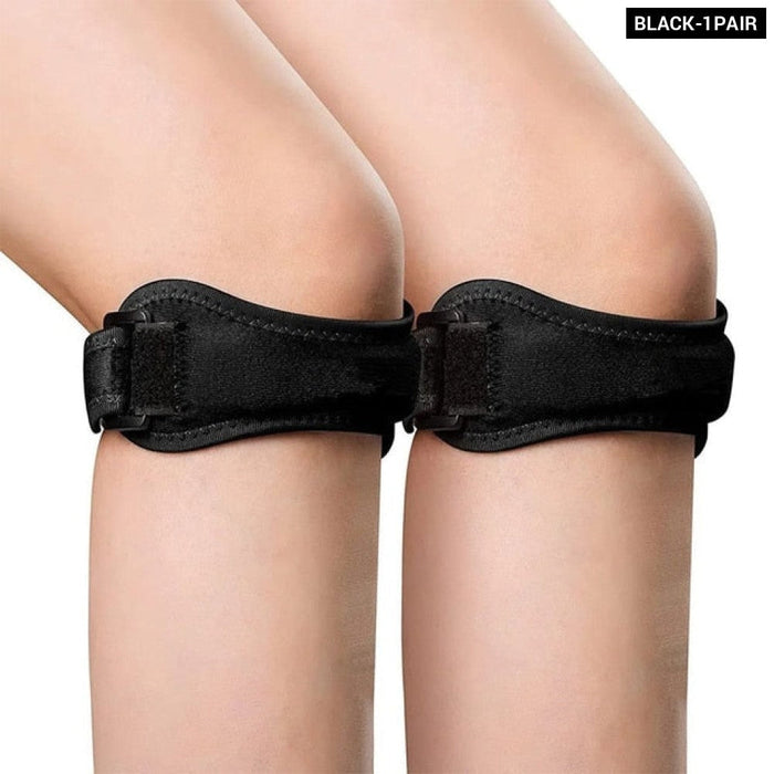 1Pair Patella Knee Strap For Men Women Squats Runner Jumper Hiking