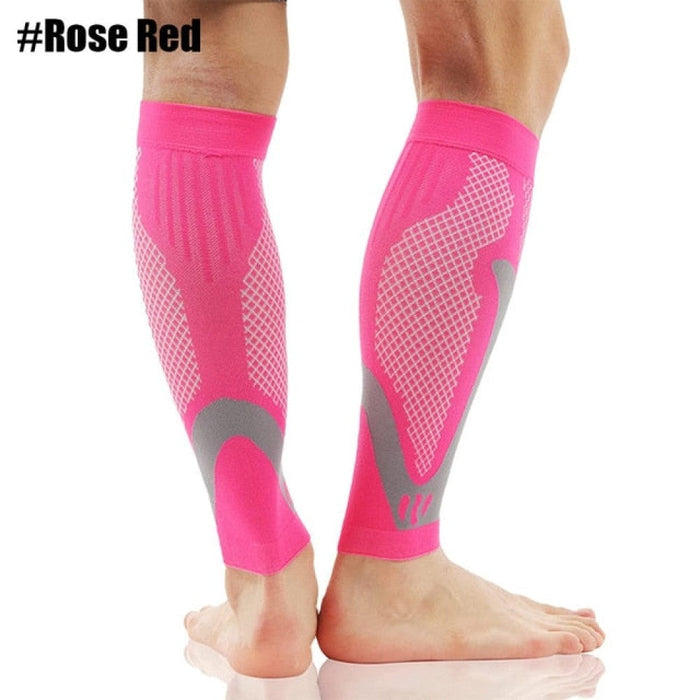 1Pair Sports Calf Compression Leg Sleeves For Running Basketball Football