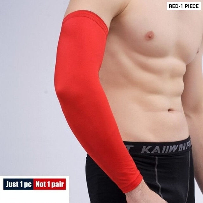 1Pc Quick Dry UV Protection Arm Sleeves For Sports Cycling