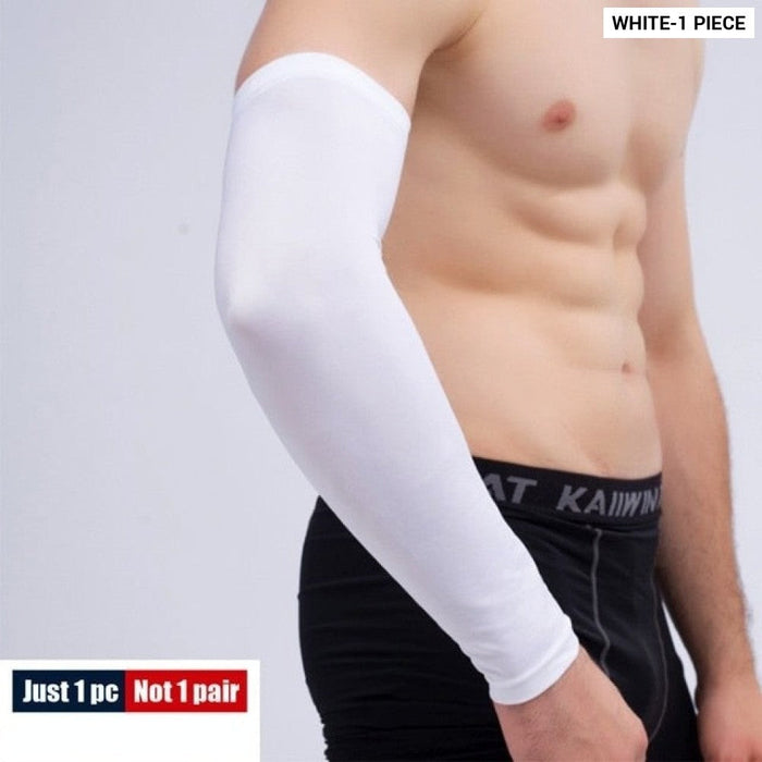 1Pc Quick Dry UV Protection Arm Sleeves For Sports Cycling