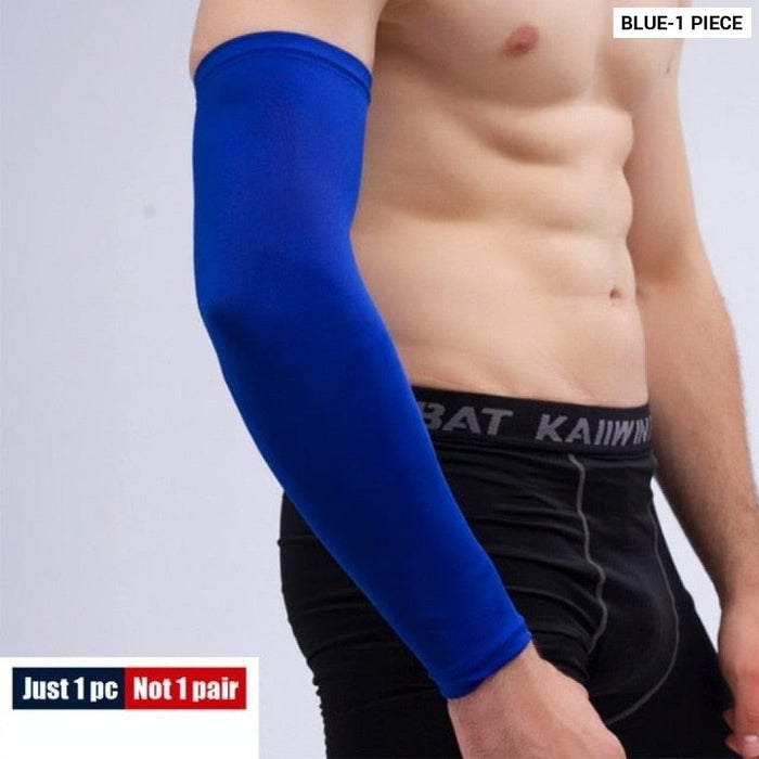 1Pc Quick Dry UV Protection Arm Sleeves For Sports Cycling