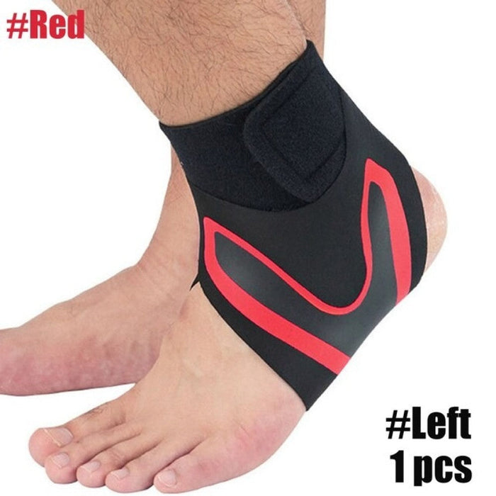 1Pc Sports Compression Ankle Brace For Pain Relief Strap Foot Sprain Injury