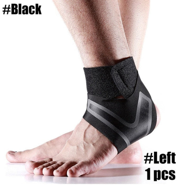 1Pc Sports Compression Ankle Brace For Pain Relief Strap Foot Sprain Injury