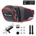 1l 1.8l Waterproof Reflective Bicycle Saddle Bag