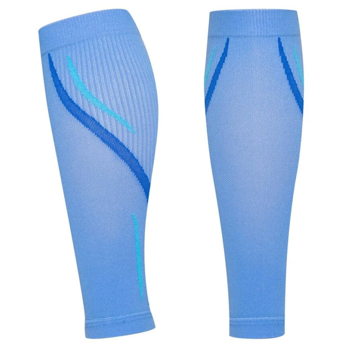 1Pair UV Protection Sports Leg Calf Compression Sleeves For Running Basketball Football