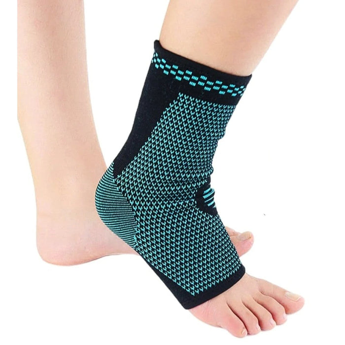 1Pc Breathable Knitted Stretch Ankle Fingerless Cover for Cycling Running Basketball