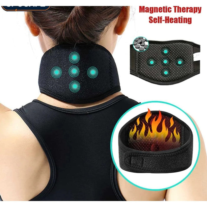 1pcs Tourmaline Magnetic Therapy Heating Belt Massager Band