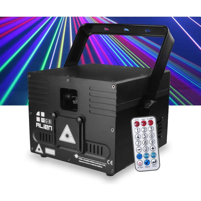 1W 2W DMX RGB Ilda Animation Laser Projector Scanner Professional Stage Lighting DJ Disco Bar Club Party Wedding Effect
