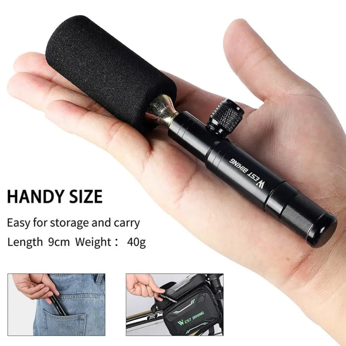 2 In 1 Co2 Bike Pump