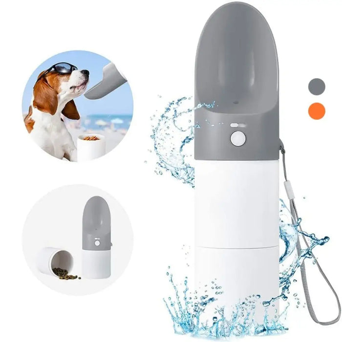 2 In 1 Portable Detachable Pet Feeder Drinking Water