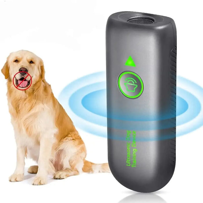 2-in-1 Safe Ultrasonic Built-in Flashlight Dog Repeller Anti