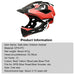 2 In 1 Shock Absorption Bicycle Helmet For Kids