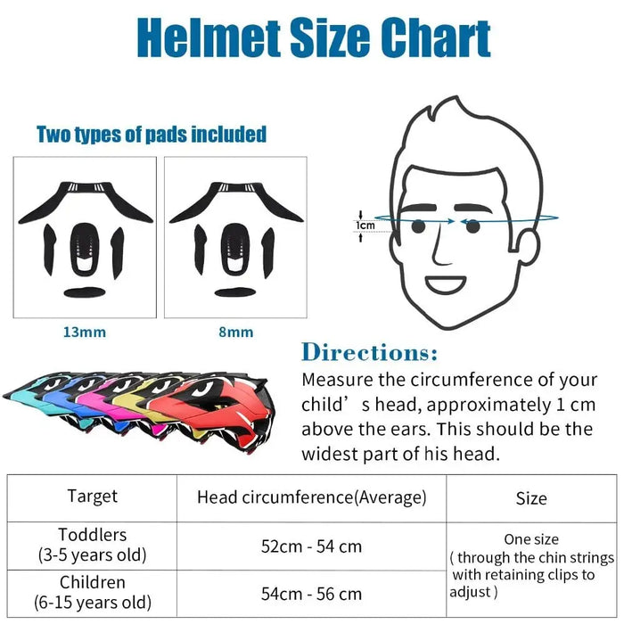 2 In 1 Shock Absorption Bicycle Helmet For Kids