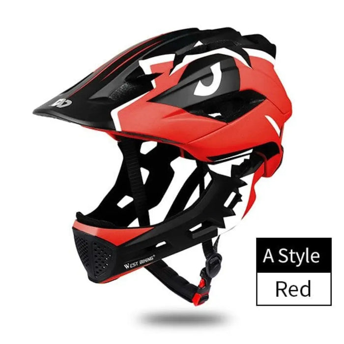 2 In 1 Shock Absorption Bicycle Helmet For Kids