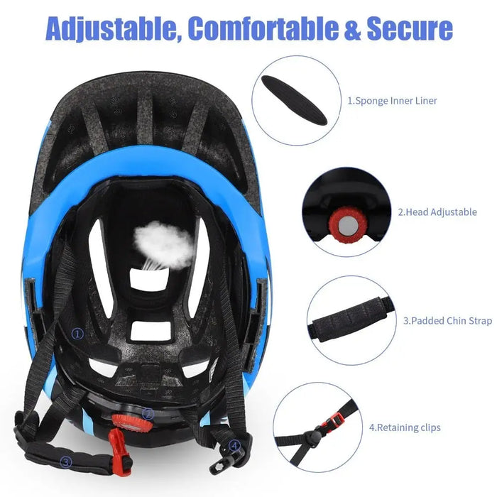 2 In 1 Shock Absorption Bicycle Helmet For Kids