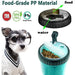 2 In 1 Non-toxic Portable Leakproof Dog Food Water Bottle