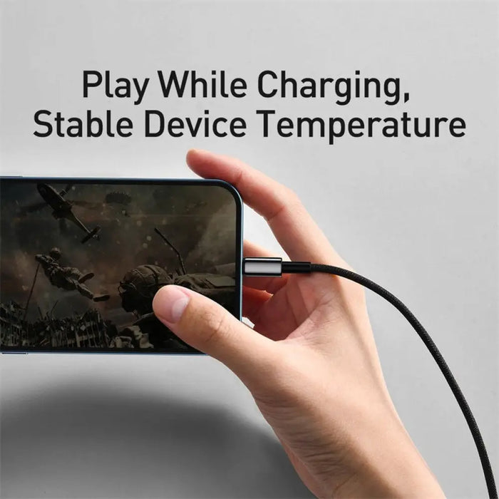 2.4a Fast Charging Usb To Lighting Data Cable For Iphone 14