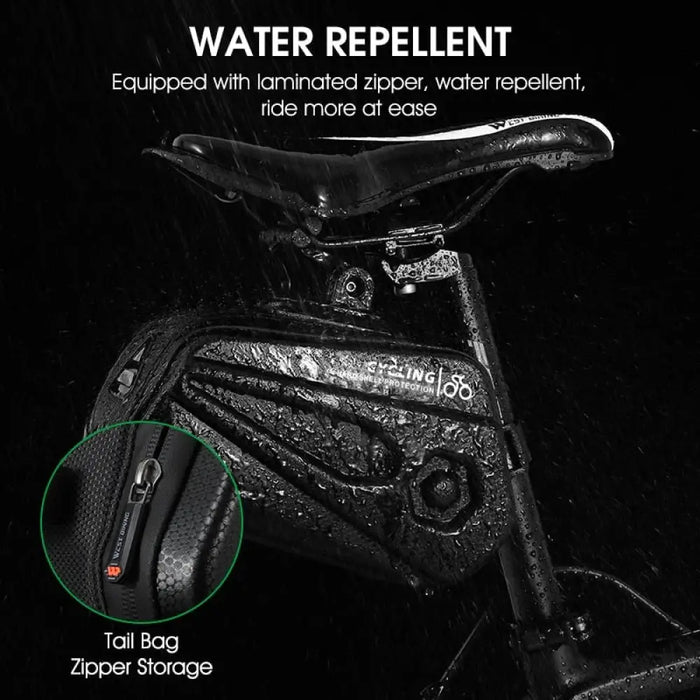 2.6l Lage Capacity Hard Shell Waterproof Tail Bag