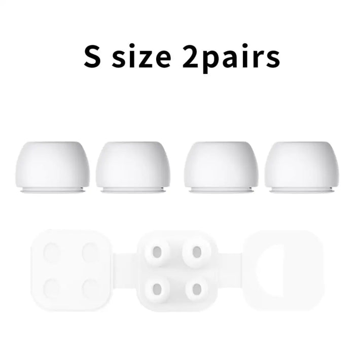 2 Pairs Anti-slip Dust-proof Original Soft Silicone Ear