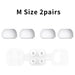 2 Pairs Anti-slip Dust-proof Original Soft Silicone Ear