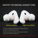 2 Pairs Anti-slip Dust-proof Original Soft Silicone Ear