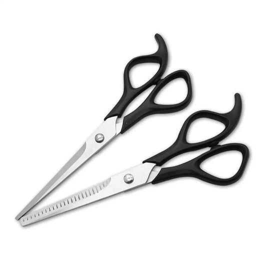 2 Pcs Professional Stainless Steel Scissors Thinning Shears