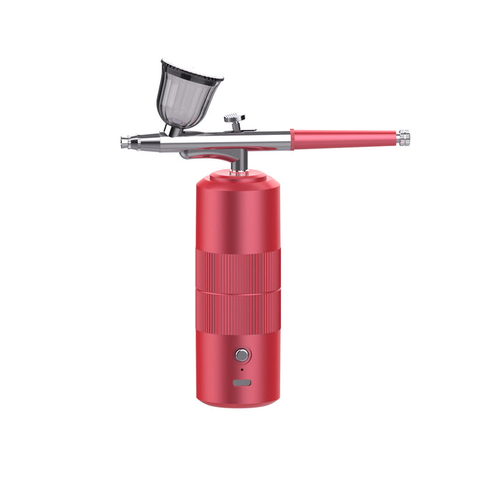 Vibe Geeks Mini Air Compressor Kit Air Brush Paint Air Spray- USB Rechargeable