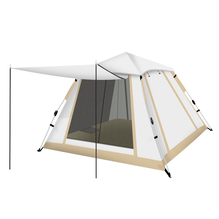 Vibe Geeks Upf50 + Easy Pop Up Outdoor Camping Tent For 3-4