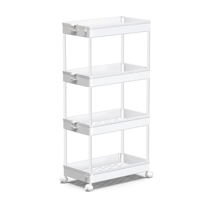 Vibe Geeks 4-tier Storage Rolling Cart - Organization