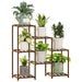 Vibe Geeks Multi-layer Wooden Plant Stand