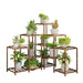 Vibe Geeks Multi-layer Wooden Plant Stand