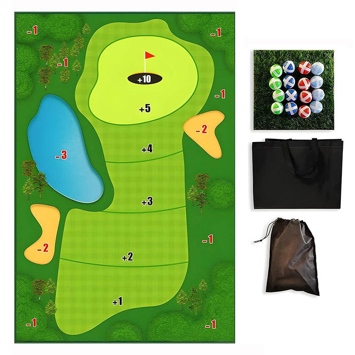 Vibe Geeks The Casual Golf Game Set with Optional Clubs