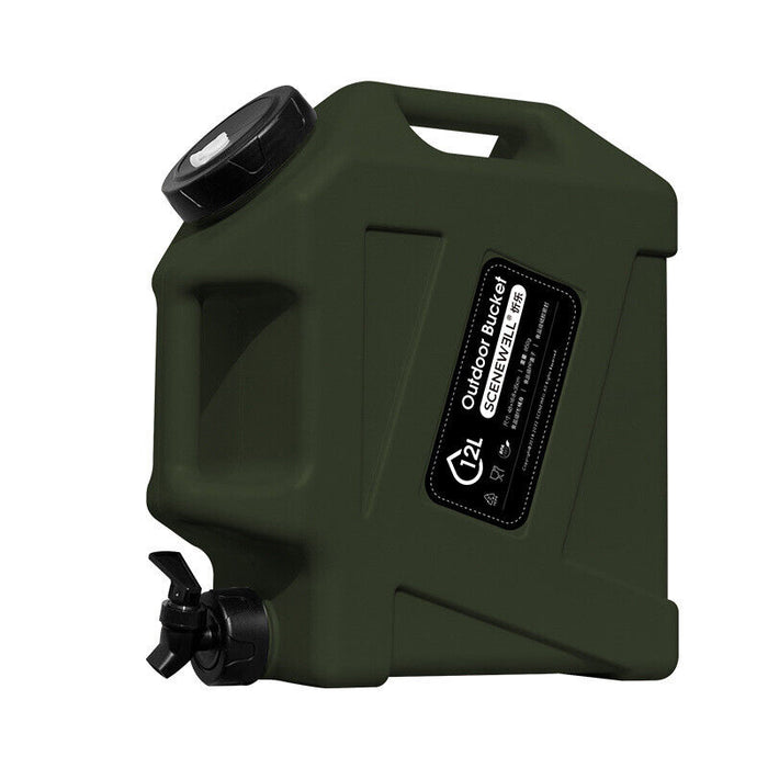 12L Capacity Portable Water Storage Container For Outdoor Camping Caravan