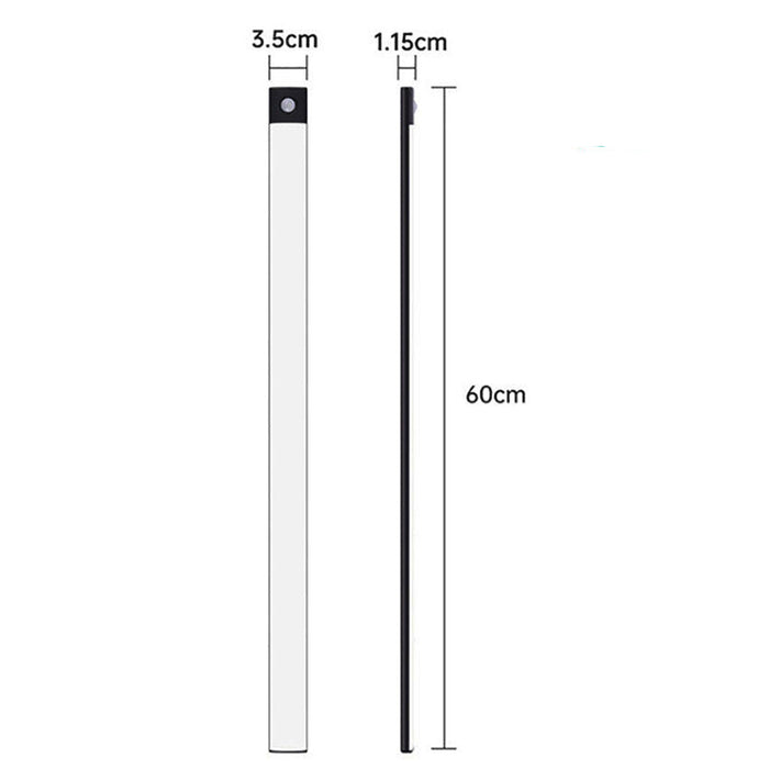 Led Motion Sensor Under Closet Cabinet Light Rechargeable
